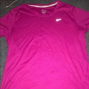 Purple nike shirt
